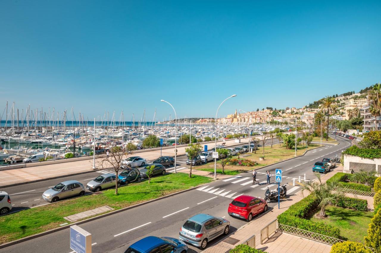 La Grande Palmeraie - Spacieux Avec Vue Mer, Terrasse, Port De Garavan Menton